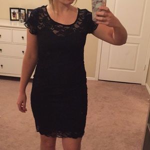 Black Lace Dress